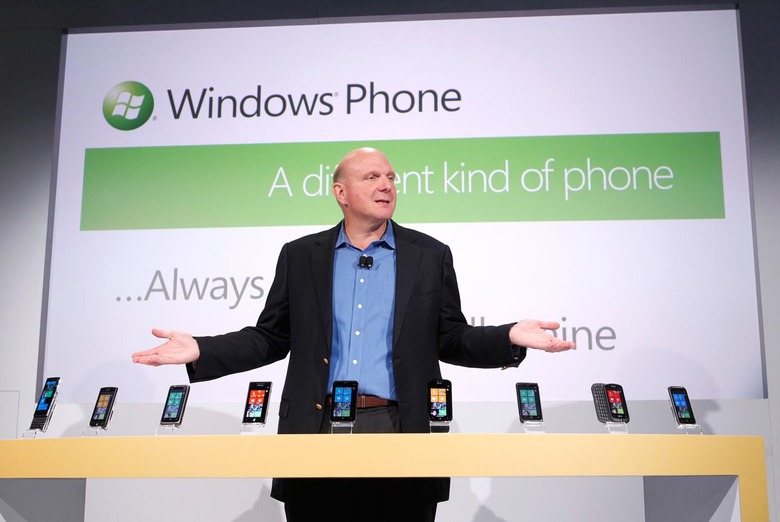 Steve Ballmer Windows Phones