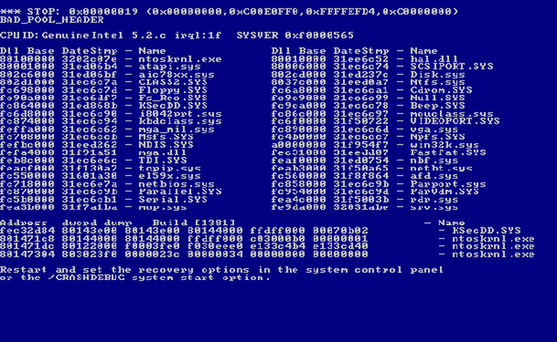 bsod