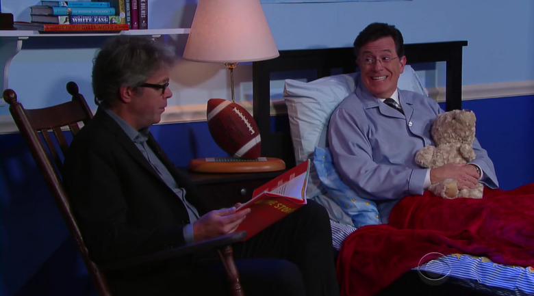 stephen-colbert-jonathan-franzen-amazon-story