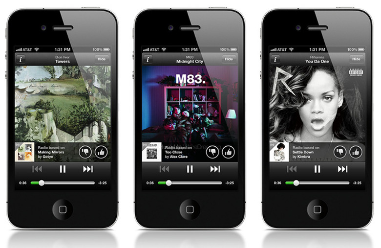Spotify Radio iPhone iPad