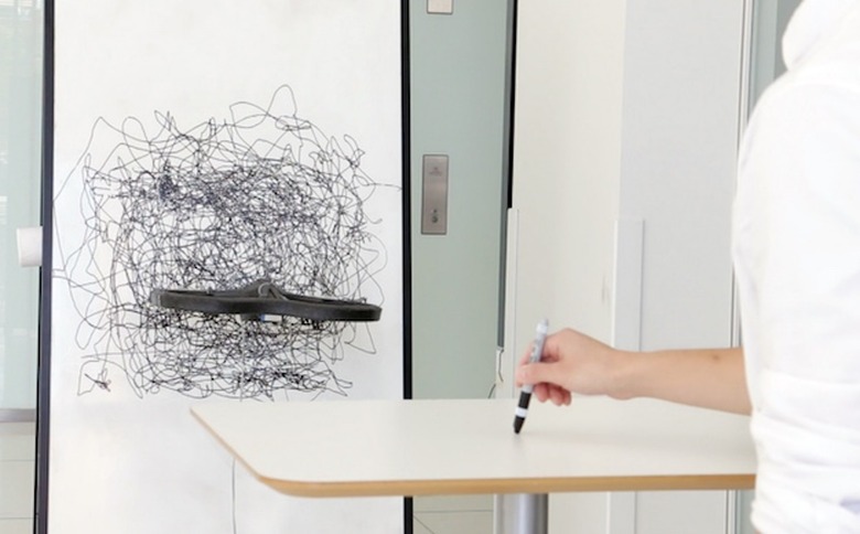mit drone drawing pantograph