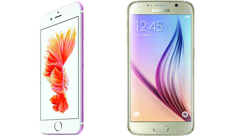 iPhone 6s vs Galaxy S6