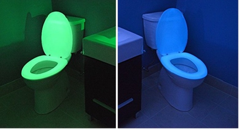 toilet glow in the dark potty glow