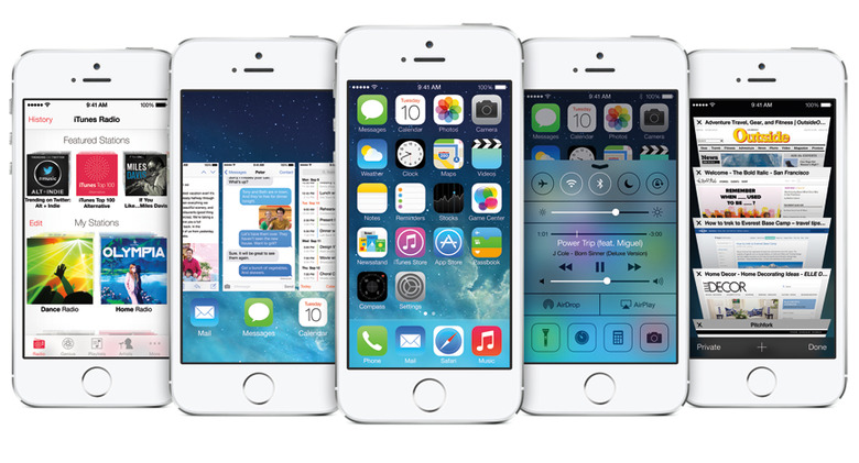 iphone 5s ios-7