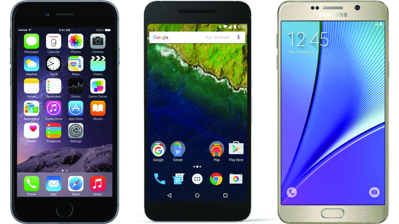 iPhone 6s Plus vs Nexus 6P vs Galaxy Note 5