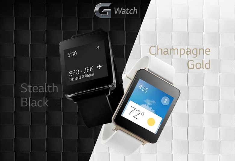 LG G Watch Preview Site