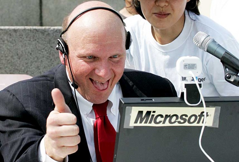Ballmer Thumbs Up