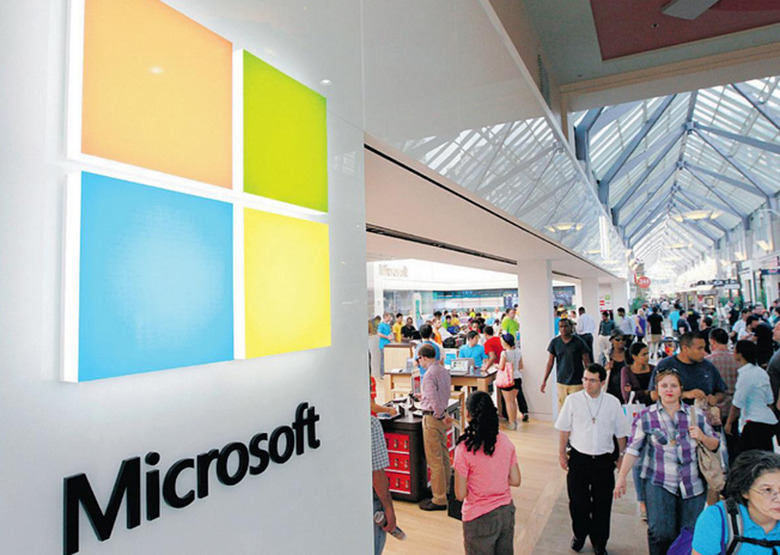 Microsoft Retail Stores Promoting Windows 8