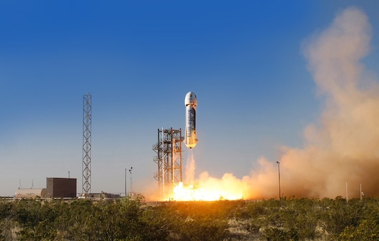 blue origin new shepard landing