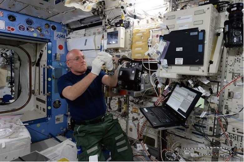 space selfie