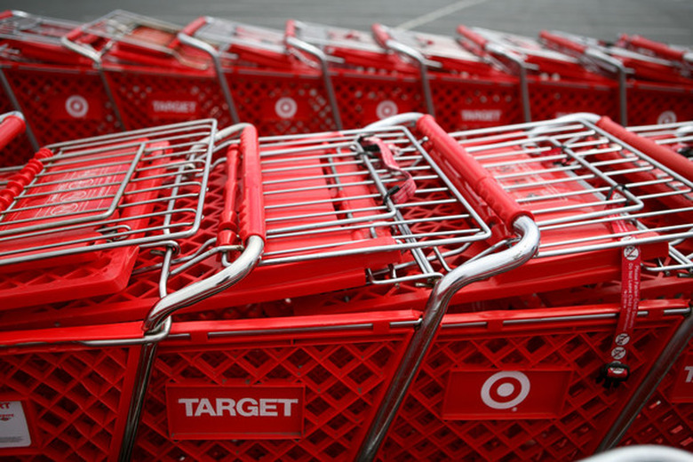 Target Sign Shopping Carts