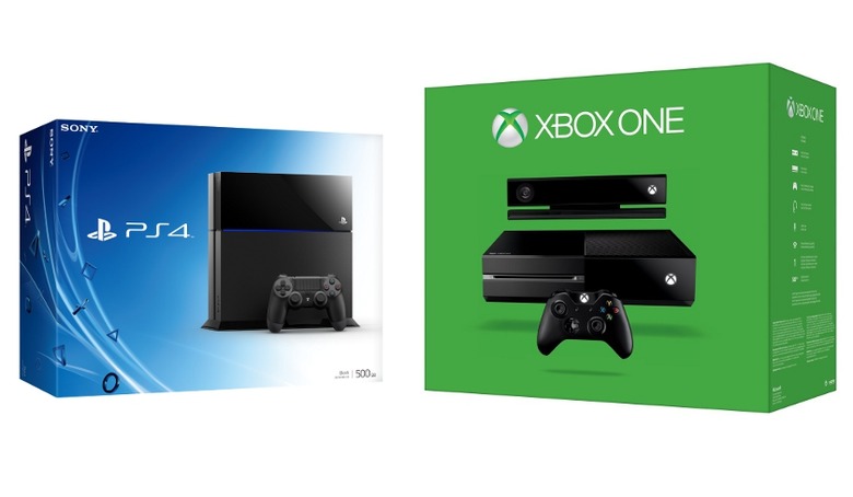 Xbox One Box vs PS4 Box