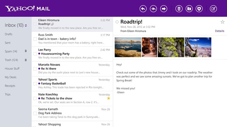 Yahoo Mail Revamp