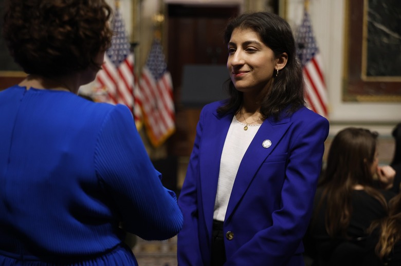 Federal Trade Commission Chair Lina Khan in Washington, DC.