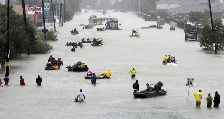 Harvey, Houston, USA - 28 Aug 2017