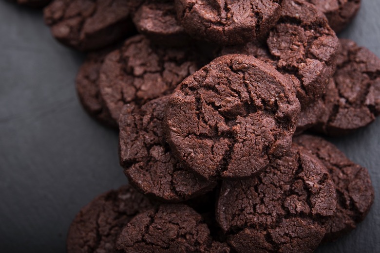 Chocolate Cookies on a table