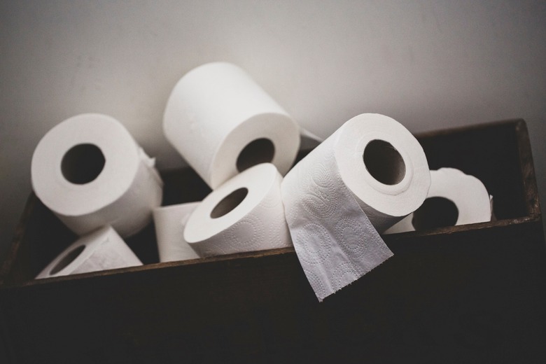 toilet paper bathroom
