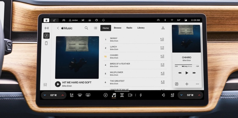 Rivian Apple Music