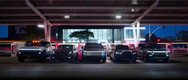 tesla-NACS-supercharger-cars