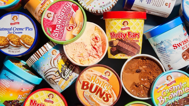 New Little Debbie ice cream flavors, now on sale at Wal-Mart