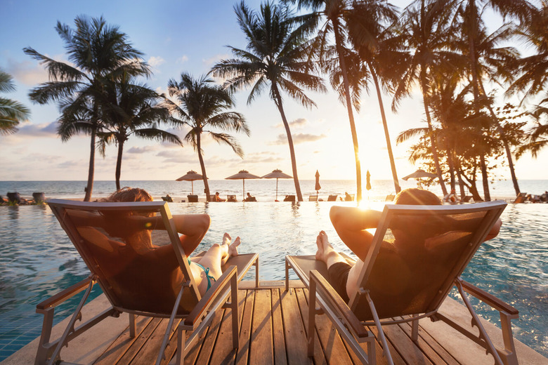 Travel deals vacation sunset