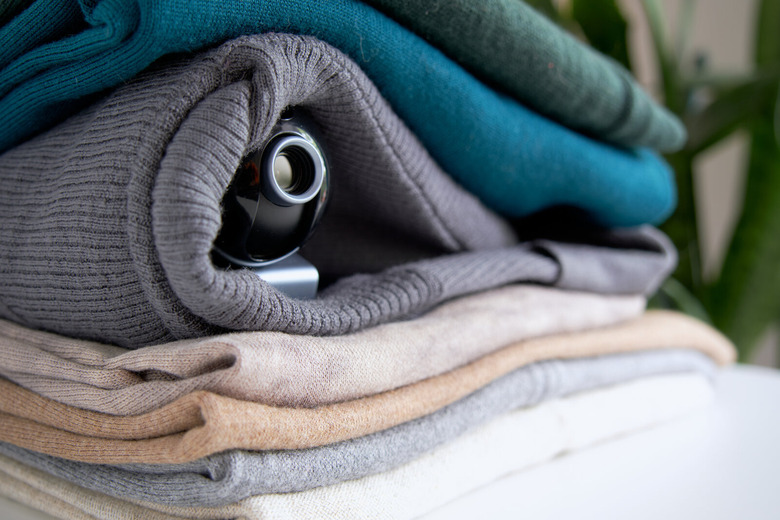 hidden camera in towels