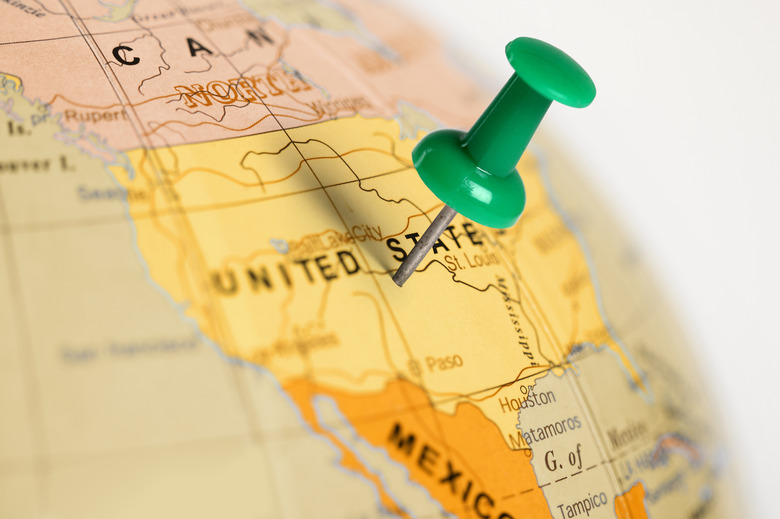 USA map