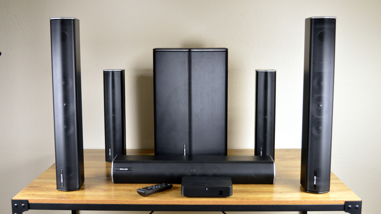 Enclave CineHome Pro wireless surround sound system