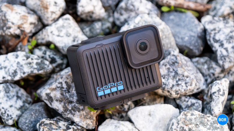 GoPro Hero in some rocks