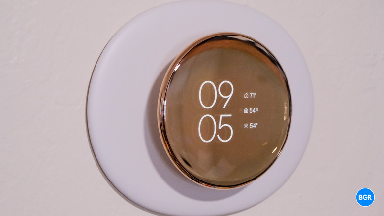 Nest Learning Thermostat (4th Generation) Front View