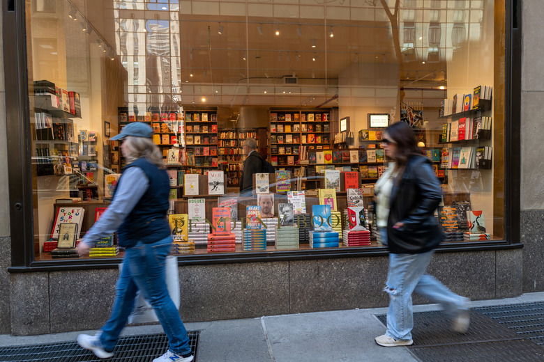 Shoppers in New York City