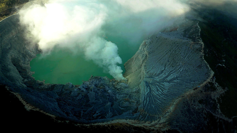 underwater volcano