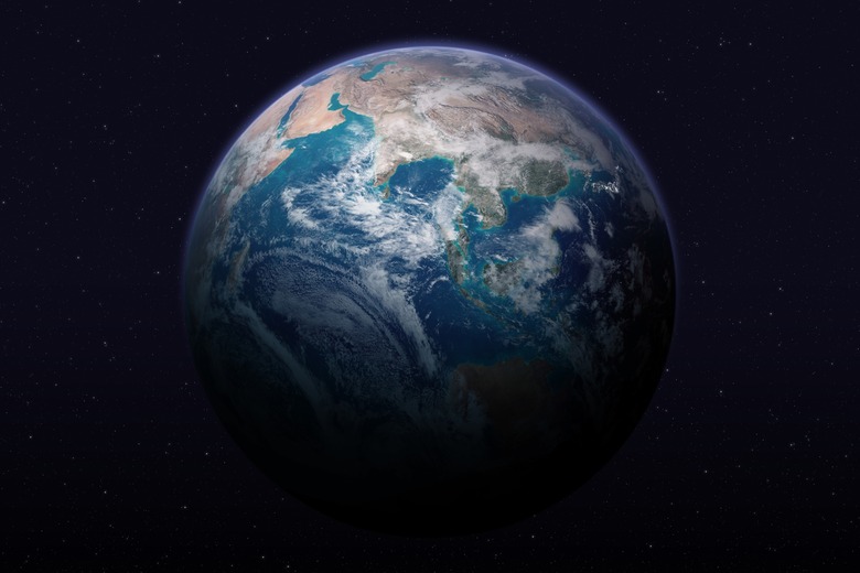 earth from space