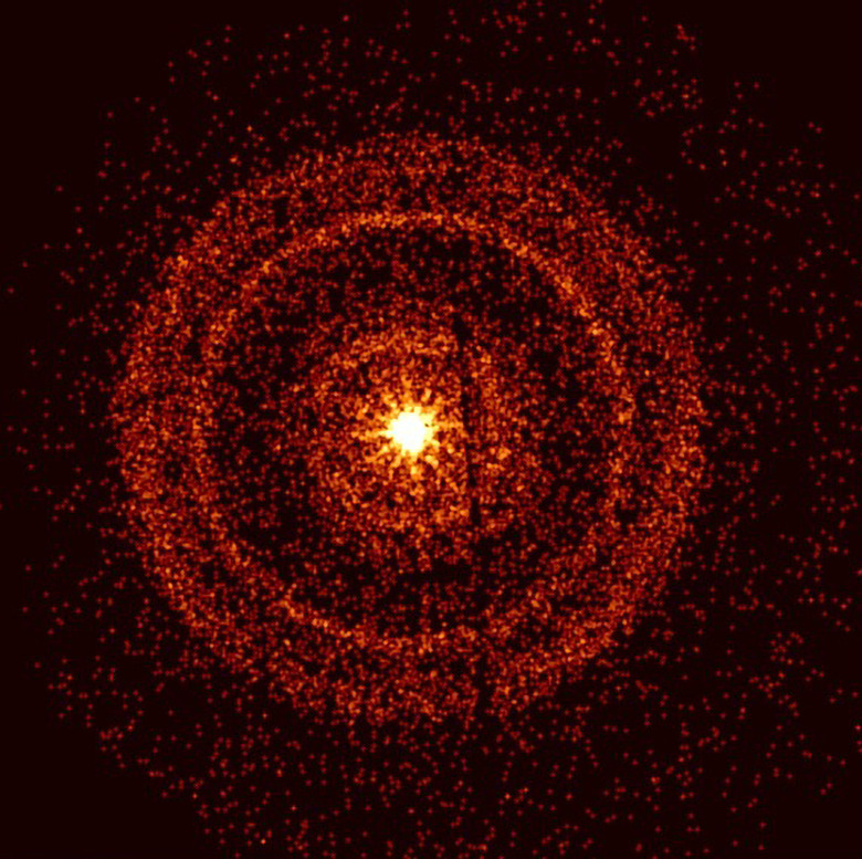 cosmic blast captured by NASA