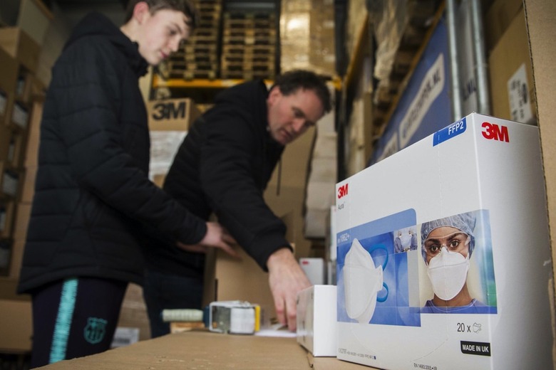 Protective masks in high demand due to coronavirus outbreak, Hasselt, Netherlands - 28 Jan 2020