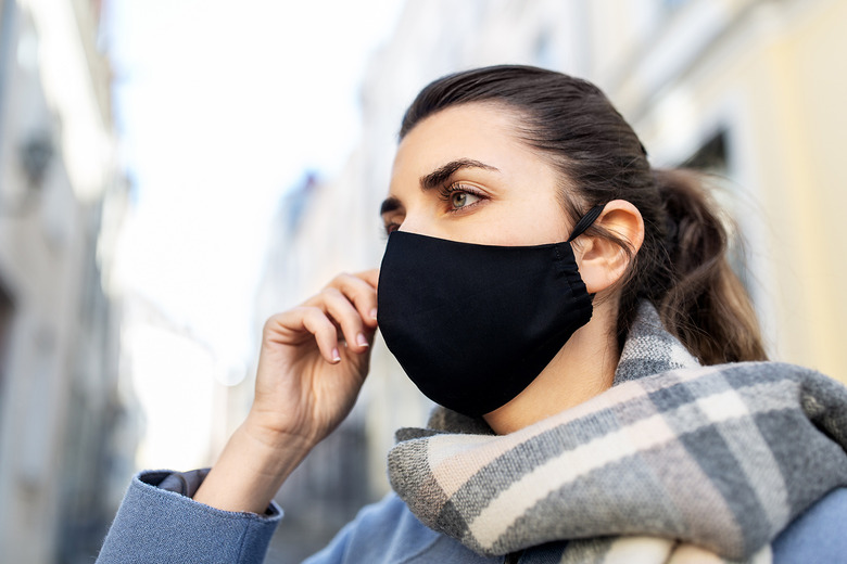 Black Coronavirus Face Mask