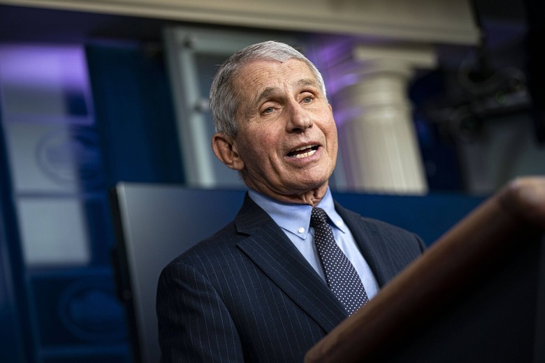 Dr. Anthony Fauci White House briefing