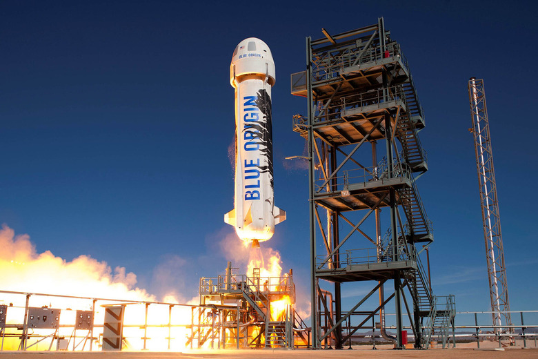 bezos blue origin launch