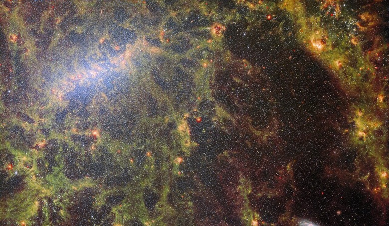 Webb star birth composite