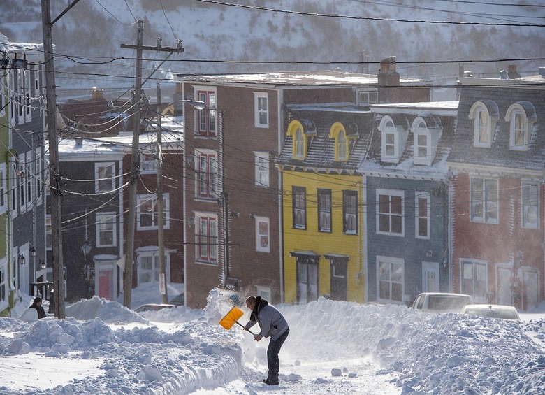 Blizzard, St. John's, Canada - 18 Jan 2020