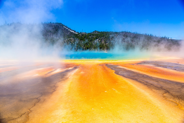 the park above yellowstone supervolcano