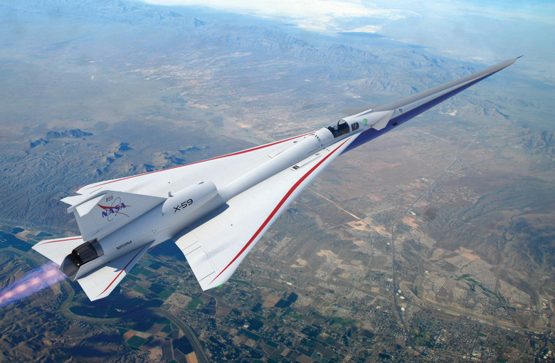NASA X-59 aircraft