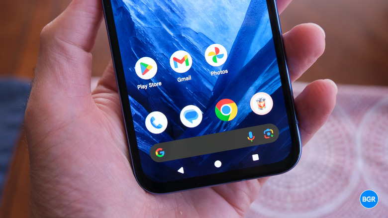 Software on the Google Pixel 8a
