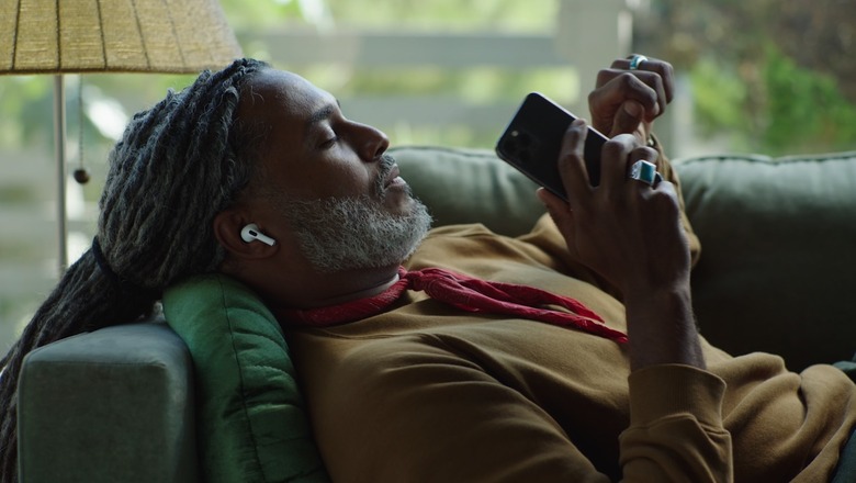 iPhone and AirPods