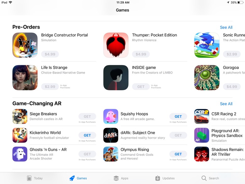 Apple App Store Pre-Orders