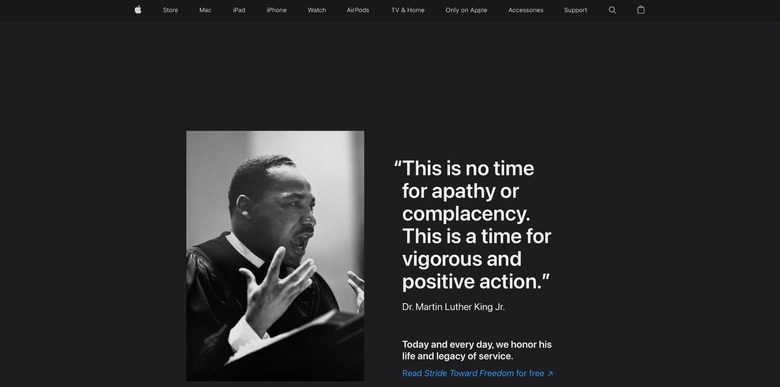 Martin Luther King Jr. Apple