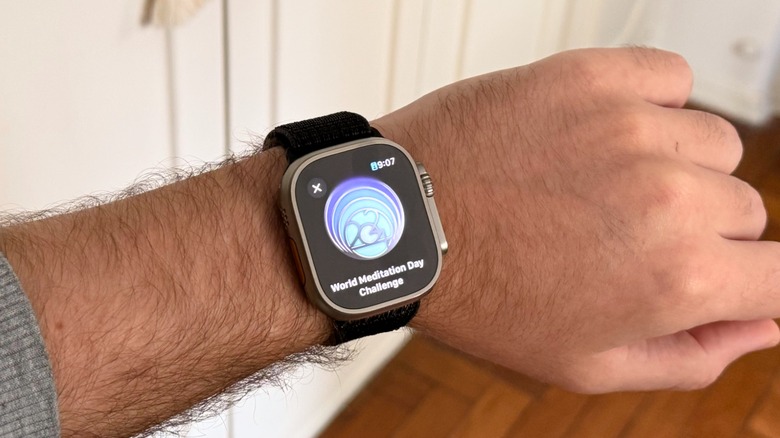 World Meditation Day Apple Watch award