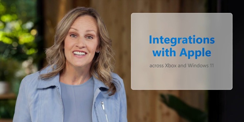 Microsoft Apple integration