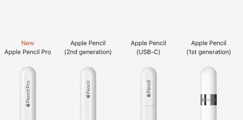Apple Pencil comparison
