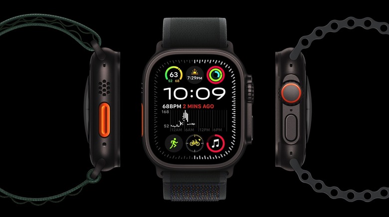 Satin Black Apple Watch Ultra 2.